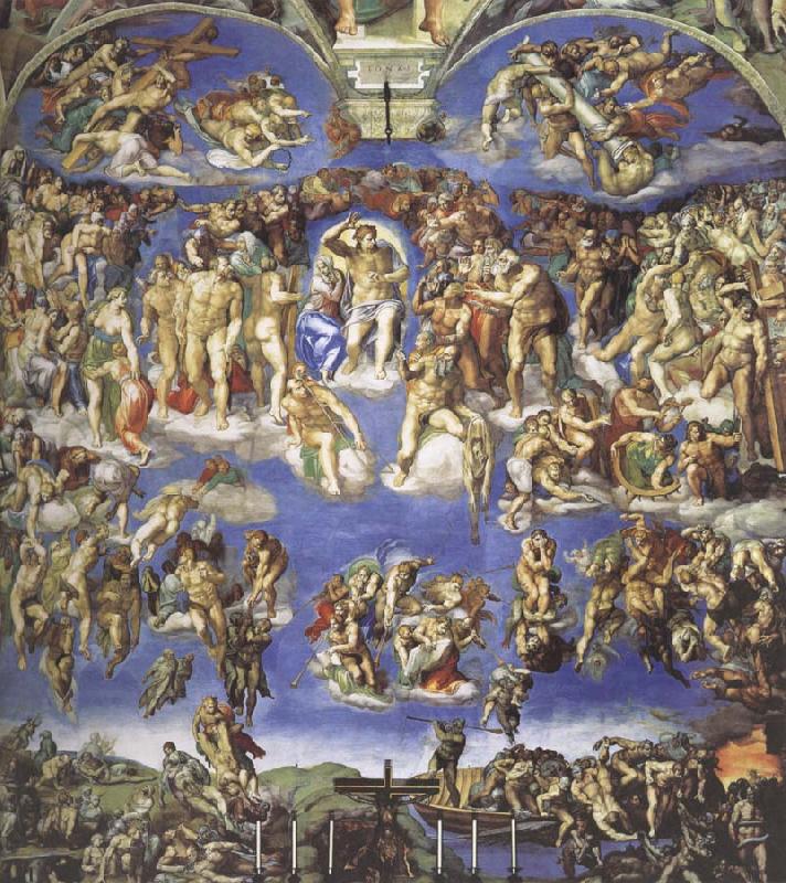The Last  judgment, Michelangelo Buonarroti